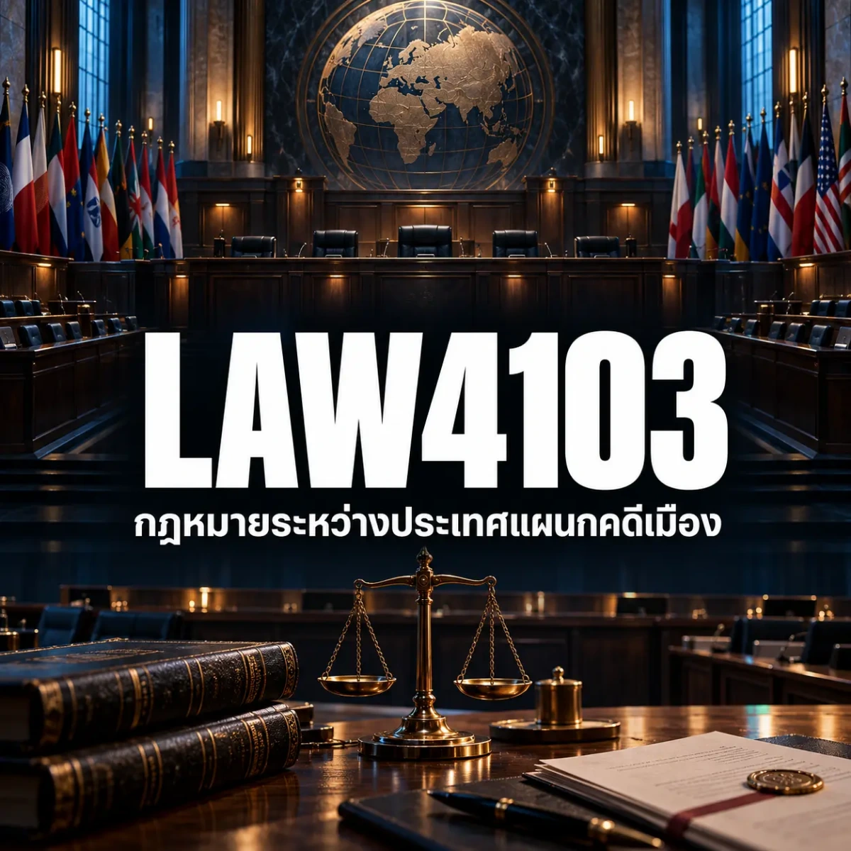 ภาพปกรายวิชา LAW4103