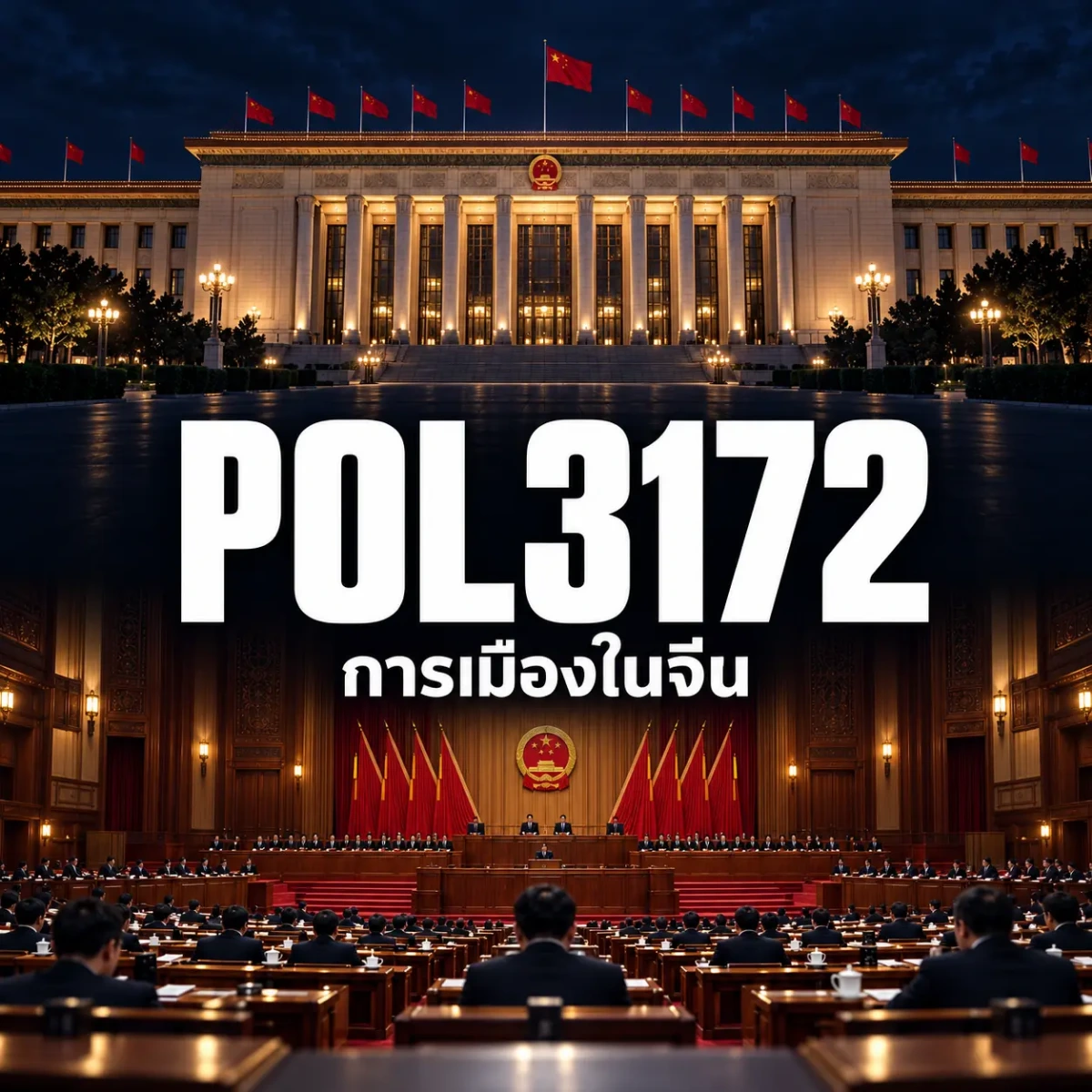 ภาพปกรายวิชา POL3172