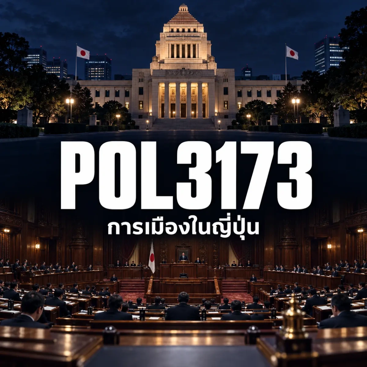 ภาพปกรายวิชา POL3173