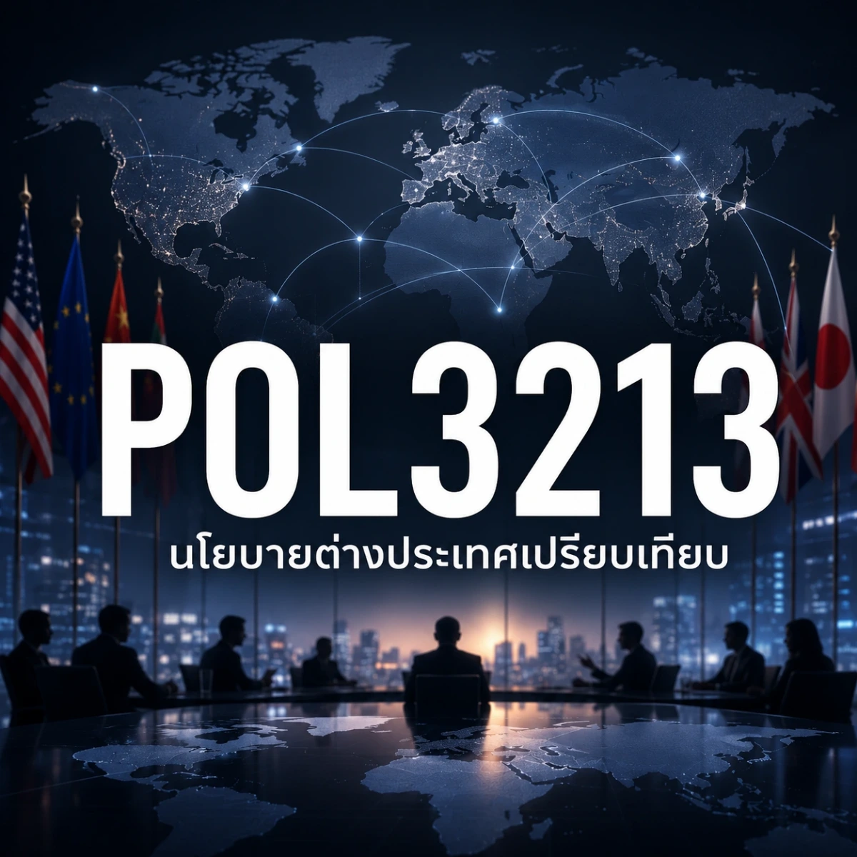 ภาพปกรายวิชา POL3213